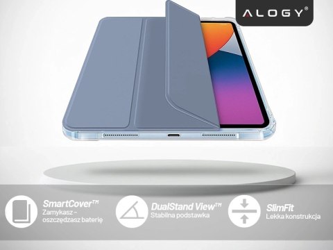 Etui do Apple iPad 11gen. 11" 2025 / 10gen. 10.9" 2022 - hybrydowa ochrona z miejscem na rysik, składana okładka z funkcją podst