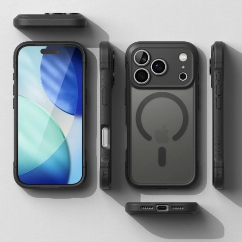 Etui do iPhone 17 Pro Ringke Fusion Bold Magnetic MagSafe Matte Black
