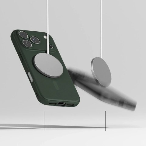 Etui do iPhone 17 Pro Ringke Onyx Magnetic MagSafe Dark Green