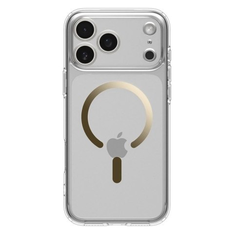 Etui do iPhone 17 Pro Spigen Ultra Hybrid Mag MagSafe Clear/Gold