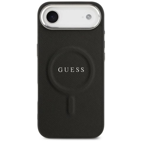 Etui Guess Classic Logo MagSafe na iPhone 17 Air - Czarny