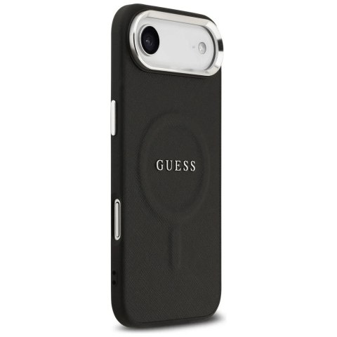 Etui Guess Classic Logo MagSafe na iPhone 17 Air - Czarny