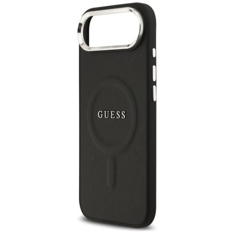 Etui Guess Classic Logo MagSafe na iPhone 17 Air - Czarny