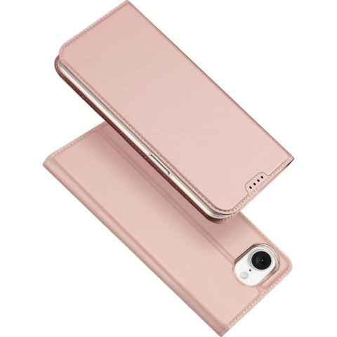 Etui Kabura do iPhone 16e Dux Ducis Skin Pro Różowa