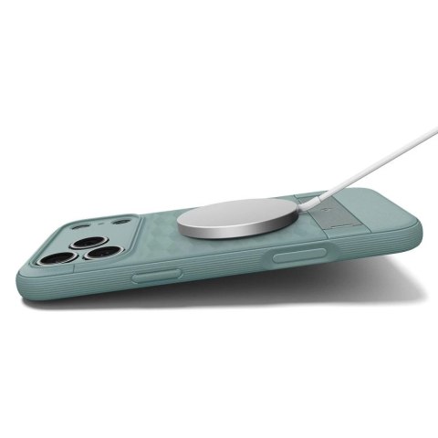 Etui Ochronne do iPhone 17 Pro Max Spigen Parallax "S" MagSafe Sage Green