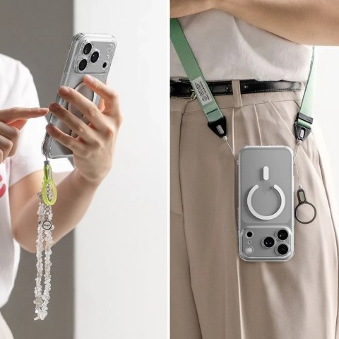 Etui Ochronne do iPhone 17 Pro Ringke Fusion Magnetic MagSafe Clear