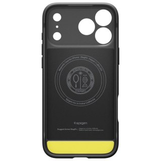 Etui Spigen Rugged Armor Mag MagSafe iPhone 17 Pro Max Czarny