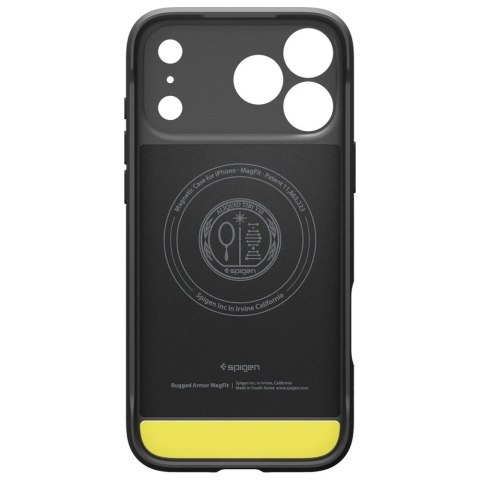 Etui Spigen Rugged Armor Mag MagSafe iPhone 17 Pro Max Czarny