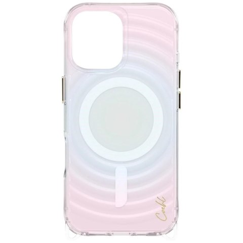 Etui UNIQ Coehl Vela do iPhone 17 Magnetic Charging Opal