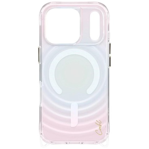 Etui UNIQ Coehl Vela do iPhone 17 Pro Magnetic Charging Opal