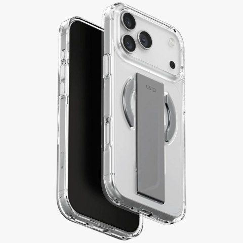 Etui UNIQ Heldro Air do iPhone 17 Pro Max MagClick Charging Przezroczysty