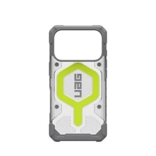 Etui do iPhone 17 Pro UAG Pathfinder Clear MagSafe Szaro-Neonowe