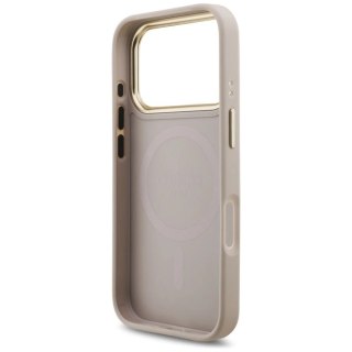 Etui Guess 4G Stripe MagSafe do iPhone 17 Pro Różowy