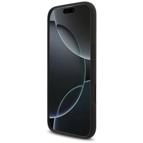 Etui Guess do iPhone 17 Air Silicone Big 4G Script Black