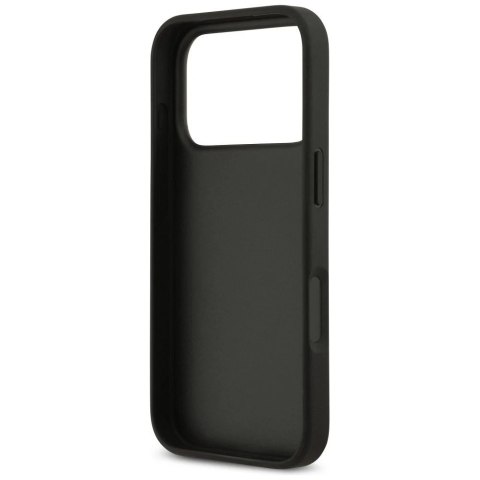 Etui Guess do iPhone 17 Pro 4G Double Card Triangle Black