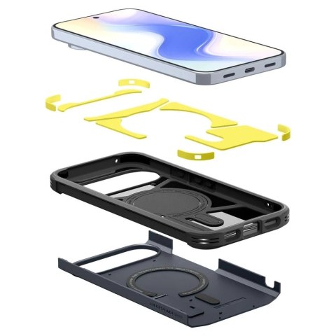 Etui Ochronne do Google Pixel 10 Pro XL Spigen Tough Armor Mag MagSafe Metal Slate