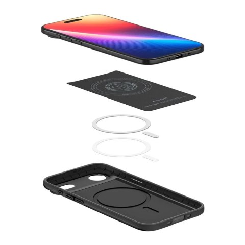 Etui Ochronne do iPhone 17 Air Spigen Thin Fit Mag MagSafe Black