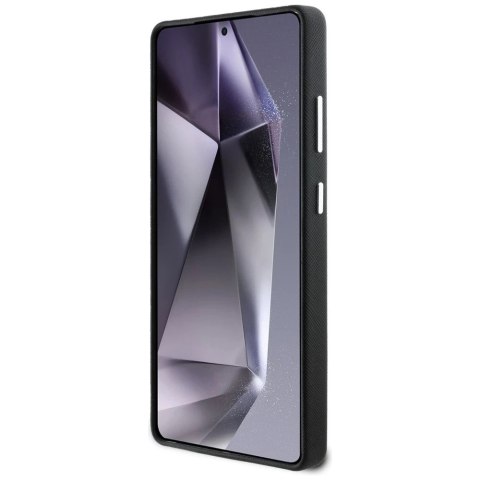 Etui Karl Lagerfeld Saffiano Metal Logo do Samsung Galaxy S25 Ultra Czarny