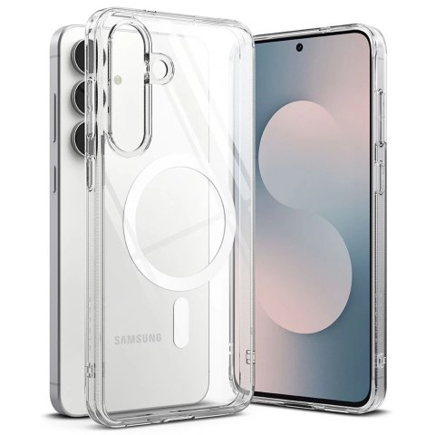 Etui Ochronne do Samsung Galaxy S25 FE Ringke Fusion Magnetic MagSafe Clear
