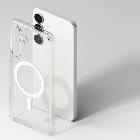 Etui Ochronne do Samsung Galaxy S25 FE Ringke Fusion Magnetic MagSafe Clear