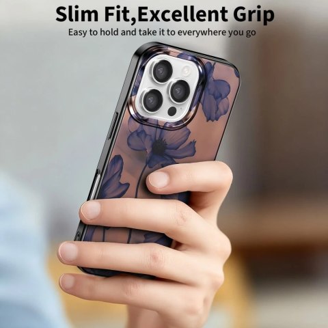 Etui Ochronne do iPhone 16 Pro Tech-Protect Lamano MagSafe Velvet Night