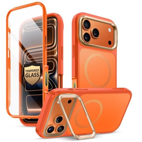 Etui Ochronne do iPhone 17 Pro Max Supcase Ares Flip Mag MagSafe Coral