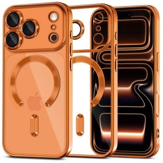Etui Ochronne do iPhone 17 Pro Max Tech-Protect MagFlex MagSafe Shiny Cosmic Orange
