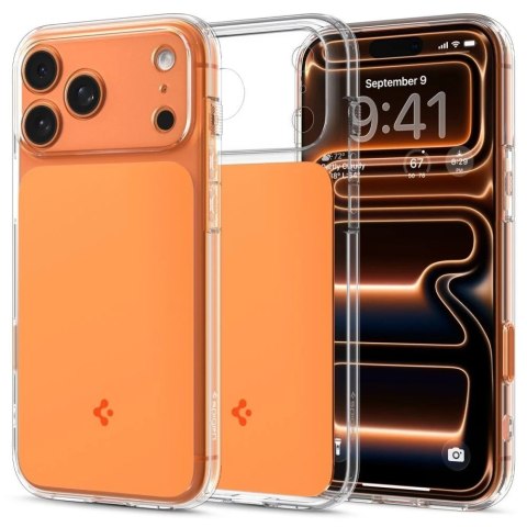 Etui Ochronne do iPhone 17 Pro Spigen Ultra Hybrid "T" Mag Glossy Orange