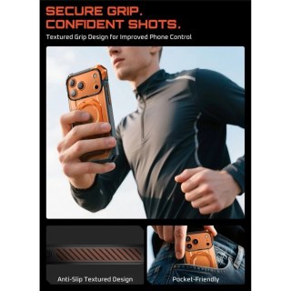 Etui Ochronne do iPhone 17 Pro Supcase UB Grip Mag MagSafe Clear/Coral