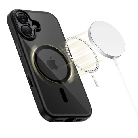 Etui Ochronne do iPhone 17 Tech-Protect MagPeak MagSafe CC Black/Clear