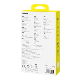 Kabel Baseus Pudding 100W USB-A - USB-C 2 m fioletowy