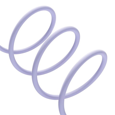 Kabel Baseus Pudding 100W USB-A - USB-C 2 m fioletowy