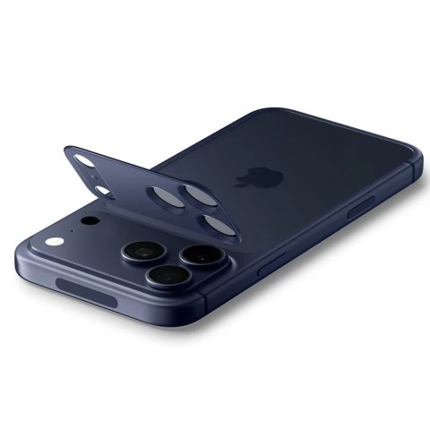 Osłona Aparatu do iPhone 17 Pro Spigen Optik Pro XL EZ Fit Blue