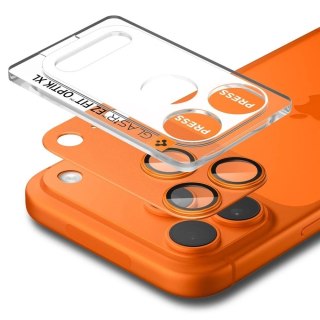 Osłona Aparatu do iPhone 17 Pro Spigen Optik Pro XL EZ Fit Orange