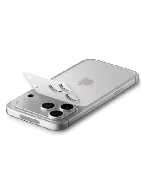 Osłona Aparatu do iPhone 17 Pro Spigen Optik Pro XL EZ Fit Silver