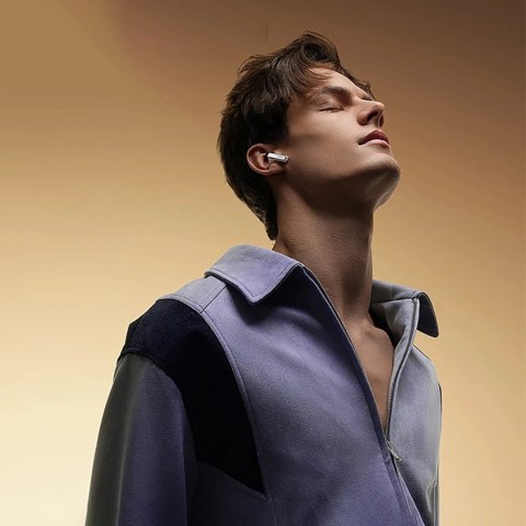 Słuchawki Baseus Bowie M2s Ultra TWS z ekranem LCD - białe