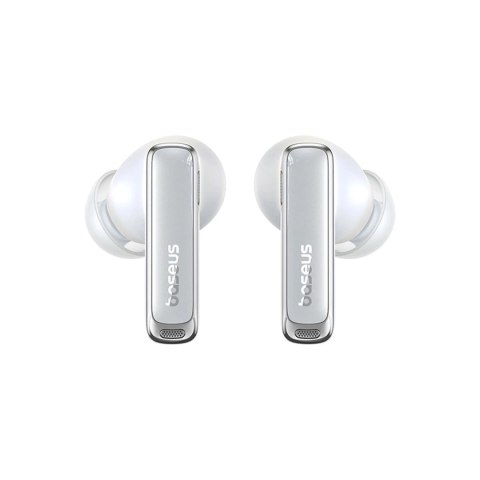 Słuchawki Baseus Bowie M2s Ultra TWS z ekranem LCD - białe