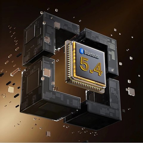 Słuchawki Baseus Bowie M2s Ultra TWS z ekranem LCD - czarne