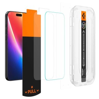 Szkło Hartowane Spigen Glas.TR EZ Fit Pro iPhone 16 Pro / 17 / 17 Pro