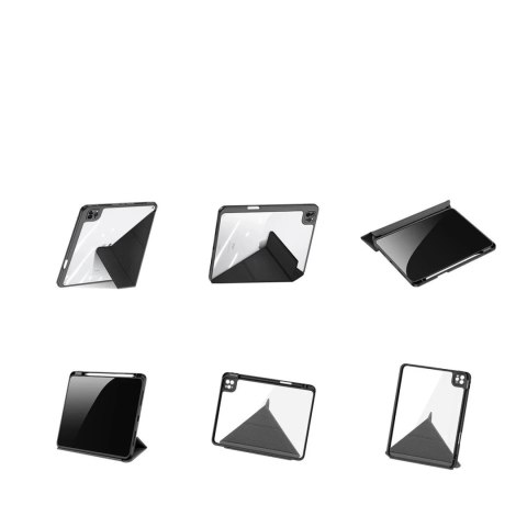 Dux Ducis Magi etui do iPad Pro 11'' 2021 / 2020 / 2018 / iPad Air 10.9" 11" 4/5/6 pokrowiec smart cover z podstawką i schowkiem