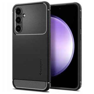 Etui do Samsung Galaxy S23 FE Spigen Case obudowa plecki czarne Rugged Armor Matte Black