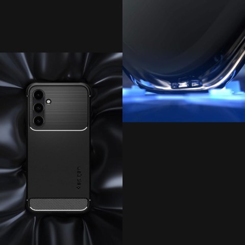 Etui do Samsung Galaxy S23 FE Spigen Case obudowa plecki czarne Rugged Armor Matte Black