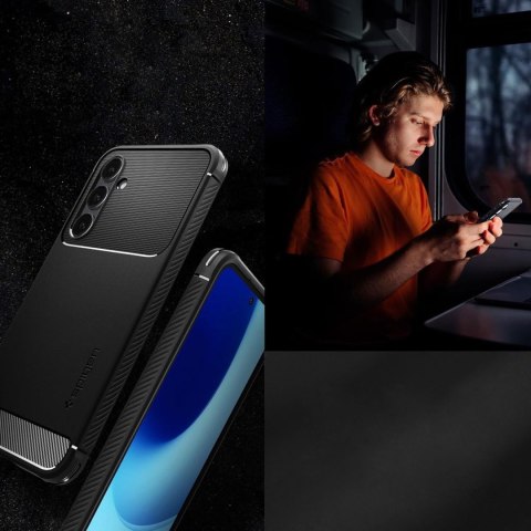 Etui do Samsung Galaxy S23 FE Spigen Case obudowa plecki czarne Rugged Armor Matte Black