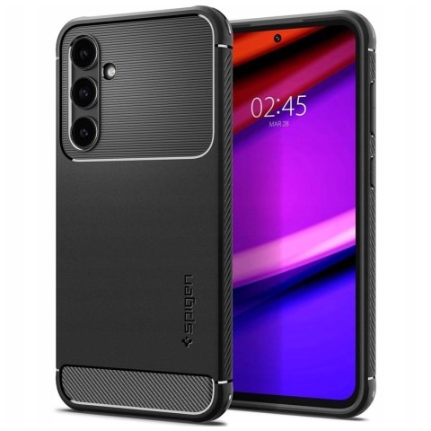 Etui do Samsung Galaxy S23 FE Spigen Case obudowa plecki czarne Rugged Armor Matte Black
