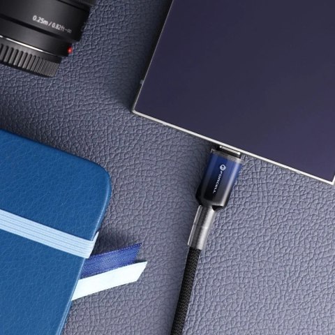 Kabel USB-A - USB-C 66W Forcell F-Energy Gradient 1 m C352 czarny