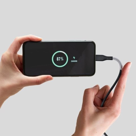 Kabel USB-C - USB-C 100W Forcell F-Energy Carbon 1 m CB-04C czarny