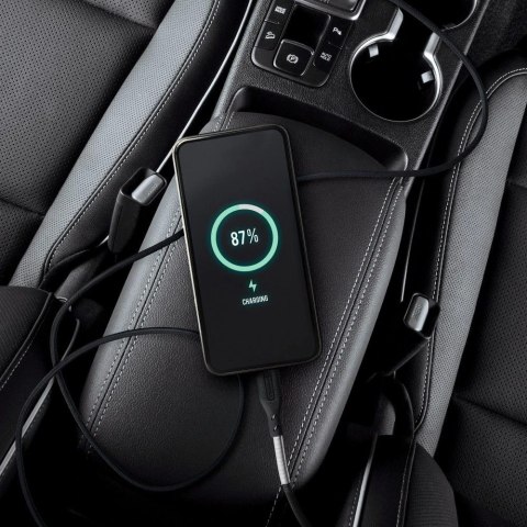 Kabel USB-C - USB-C 100W Forcell F-Energy Carbon 1 m CB-04C czarny