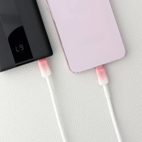 Kabel USB-C - USB-C 100W Forcell F-Energy Gradient 1 m C357 biały