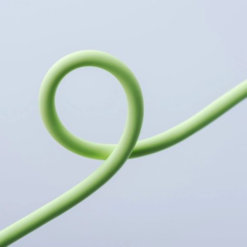 Kabel USB-C - USB-C 100W Forcell F-Energy Silicone 1 m C347 zielony