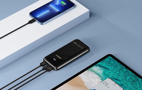 Powerbank Pisen BL-D68LS 10000mAh 22.5W (czarny)